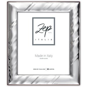 ZEP Marco alto brillo Tropea plata 15x20 cm