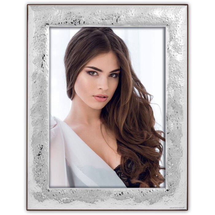ZEP Marco de fotos de metal de alto brillo Amalfi 20x25 cm plata