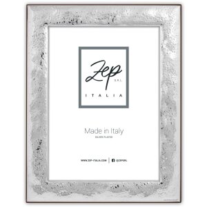 ZEP Marco de fotos de metal de alto brillo Amalfi 20x25 cm plata