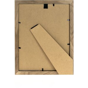 ZEP Marco Palmi marrón 20x20 cm con Passepartout 15x15 cm