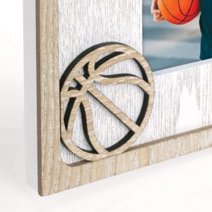 ZEP Marco de madera Jordan 10x15 cm Marco de baloncesto