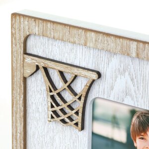 ZEP Marco de madera Jordan 10x15 cm Marco de baloncesto