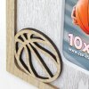 ZEP Marco de madera Jordan 10x15 cm Marco de baloncesto
