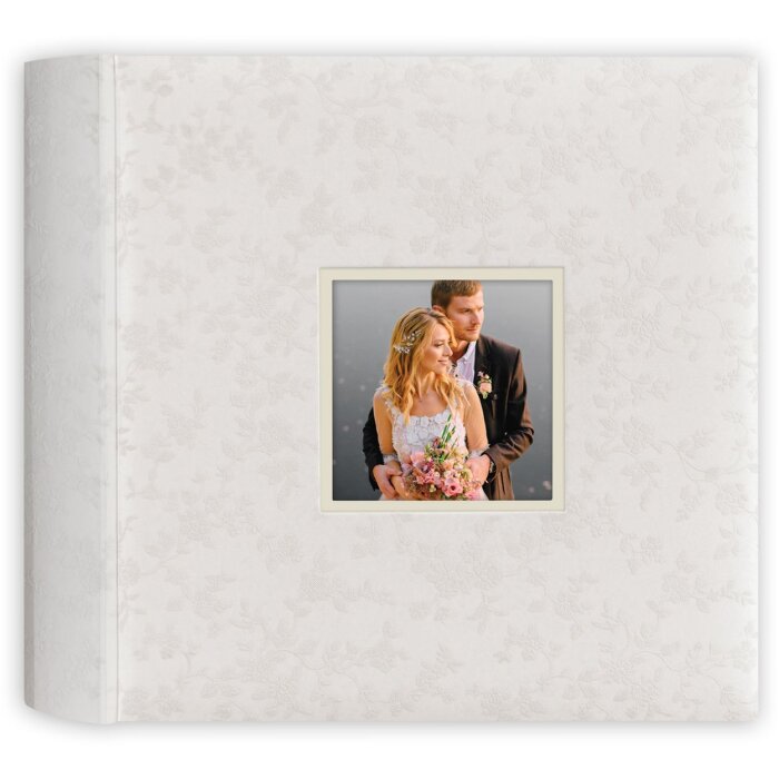 ZEP XL Álbum de Fotos de Boda Marion blanco 32x32 cm 100 páginas blancas
