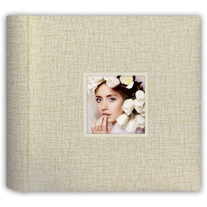 ZEP Álbum de fotos Osaka blanco 24x24 cm 40 páginas blancas