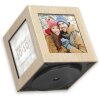 ZEP Foto Cubo de Madera Trueno 4 Fotos 10x10 cm giratorio