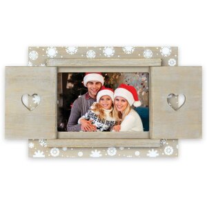 ZEP Marco de Navidad Tirolo C marrón 10x15 cm (30x17 cm)