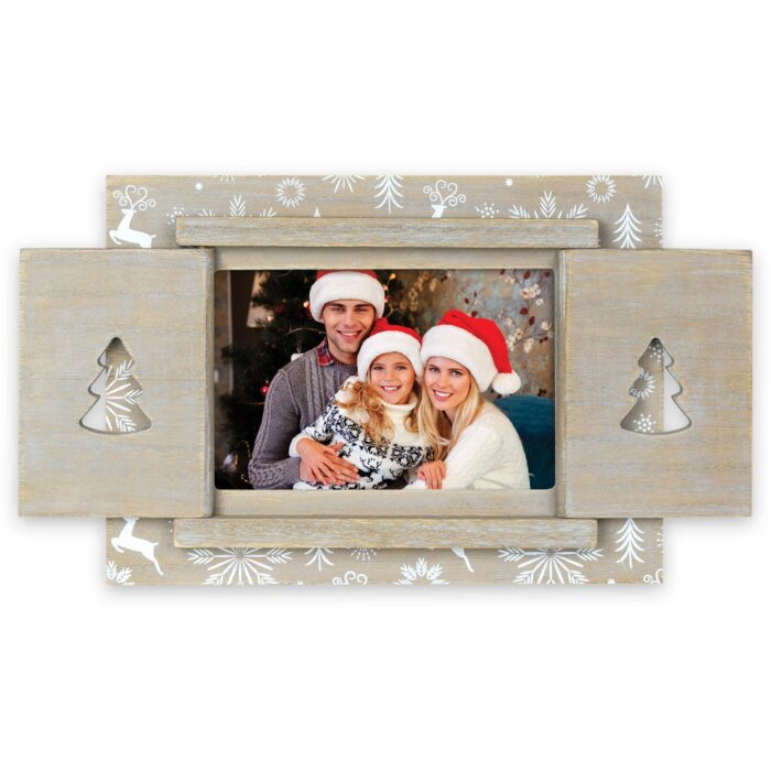 ZEP Marco de Navidad Tirolo A marrón 10x15 cm (30x17 cm)