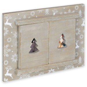 ZEP Marco de Navidad Tirolo A marrón 10x15 cm (30x17 cm)