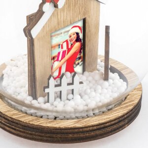 ZEP Decoración Navideña Intermitente 3,5x4,5 cm (ø 9 h12 cm)