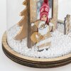 ZEP Decoración Navideña Pavlov ø 11,5 h13 cm con Marco de Foto