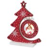 ZEP Marco Árbol de Navidad Nestor rojo 6x6 cm (16x4,5x19 cm)
