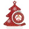 ZEP Marco Árbol de Navidad Nestor rojo 6x6 cm (16x4,5x19 cm)