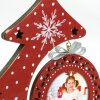 ZEP Marco Árbol de Navidad Nestor rojo 6x6 cm (16x4,5x19 cm)