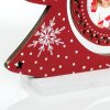 ZEP Marco Árbol de Navidad Nestor rojo 6x6 cm (16x4,5x19 cm)