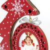 ZEP Marco Árbol de Navidad Nestor rojo 6x6 cm (16x4,5x19 cm)