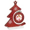 ZEP Marco Árbol de Navidad Nestor rojo 6x6 cm (16x4,5x19 cm)