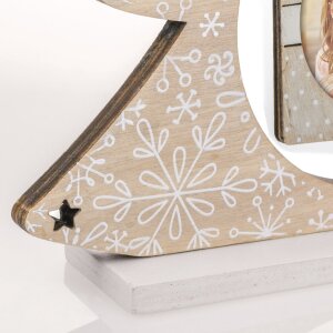 ZEP Marco Árbol de Navidad Nestor marrón 6x6 cm (16x4,5x19 cm)