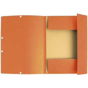 Exacompta Carpeta 3 Solapas Cartón Manila 400g Nature Future A4