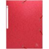 Carpeta de colección banda elástica 3 solapas Scotten Manila cartón 400g DIN A4