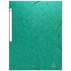 Carpeta de colección banda elástica 3 solapas Scotten Manila cartón 400g DIN A4