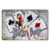 ZEP Signo de estaño ALES 40x27x0,4 cm Getn Lucky