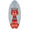 ZEP Signo de estaño SURF 23x53x0,4 cm Tabla de surf Ruta histórica