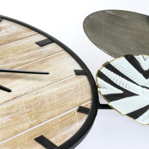 ZEP Reloj de pared FERRARA 80x41x4 cm