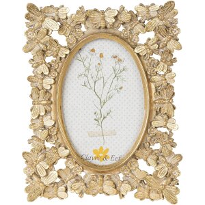 Clayre & Eef 2F0958 Marco de fotos 18x2x22 cm - 10x15...