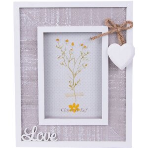 Clayre & Eef 2F0963 Marco de fotos 16x2x20 cm - 9x13...