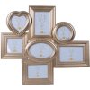 Clayre & Eef 2F0978 Galería de fotos 52x2x47 cm - 10x10-10x15-15x10-9x9 cm Color dorado