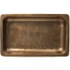 Clayre & Eef 50420L Mesa auxiliar 53x54x62 cm Color cobre