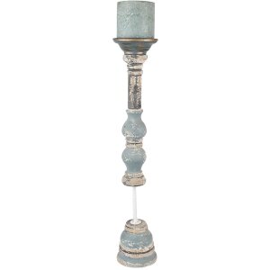 Clayre & Eef 5H0608 Candelero Ø 12x59 cm Verde