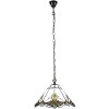 Clayre & Eef 5LL-6184 Lámpara colgante Tiffany Ø 31x107 cm E27-max 1x60W