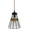 Clayre & Eef 5LL-6194 Lámpara colgante Tiffany Ø 15x115 cm E14-máx 1x40W