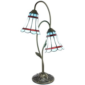 Clayre & Eef 5LL-6254 Lámpara de mesa Tiffany...