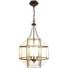 Clayre & Eef 5LL-9343 Lámpara colgante 40x40x190 cm E14-max 3x40W