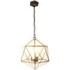 Clayre & Eef 5LL-9344 Lámpara colgante 30x30x160 cm E14-máx 3x40W