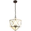 Clayre & Eef 5LL-9345 Lámpara colgante 35x35x140 cm E14-max 3x25W