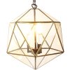 Clayre & Eef 5LL-9346 Lámpara colgante 40x40x175 cm E14-máx 3x40W