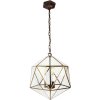 Clayre & Eef 5LL-9346 Lámpara colgante 40x40x175 cm E14-máx 3x40W