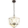 Clayre & Eef 5LL-9346 Lámpara colgante 40x40x175 cm E14-máx 3x40W
