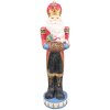 Clayre & Eef 5PR0089 Decoración Papá Noel 22x21x82 cm Azul
