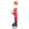 Clayre & Eef 5PR0089 Decoración Papá Noel 22x21x82 cm Azul