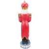 Clayre & Eef 5PR0089 Decoración Papá Noel 22x21x82 cm Azul