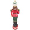 Clayre & Eef 5PR0095 Decoración Cascanueces 28x20x89 cm Rojo