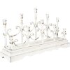 Clayre & Eef 5Y0953 Candelabro 69x18x41 cm Blanco