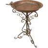 Clayre & Eef 5Y1037 Comedero para pájaros 48x42x75 cm Verde - Marrón