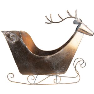 Clayre & Eef 5Y1089 Decoración Trineo 54x26x49...