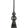Clayre & Eef 5Y1110 Adorno Decoración 19x19x89 cm Negro
